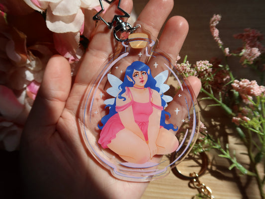 Fairy in a Bottle Charm