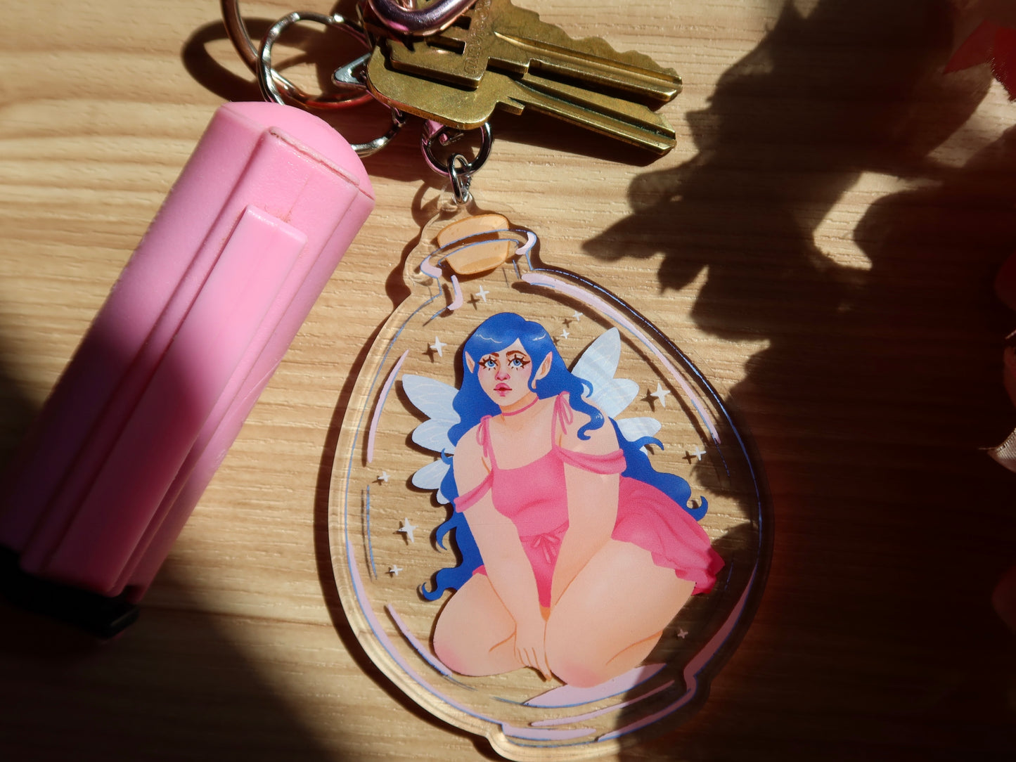 Fairy in a Bottle Charm