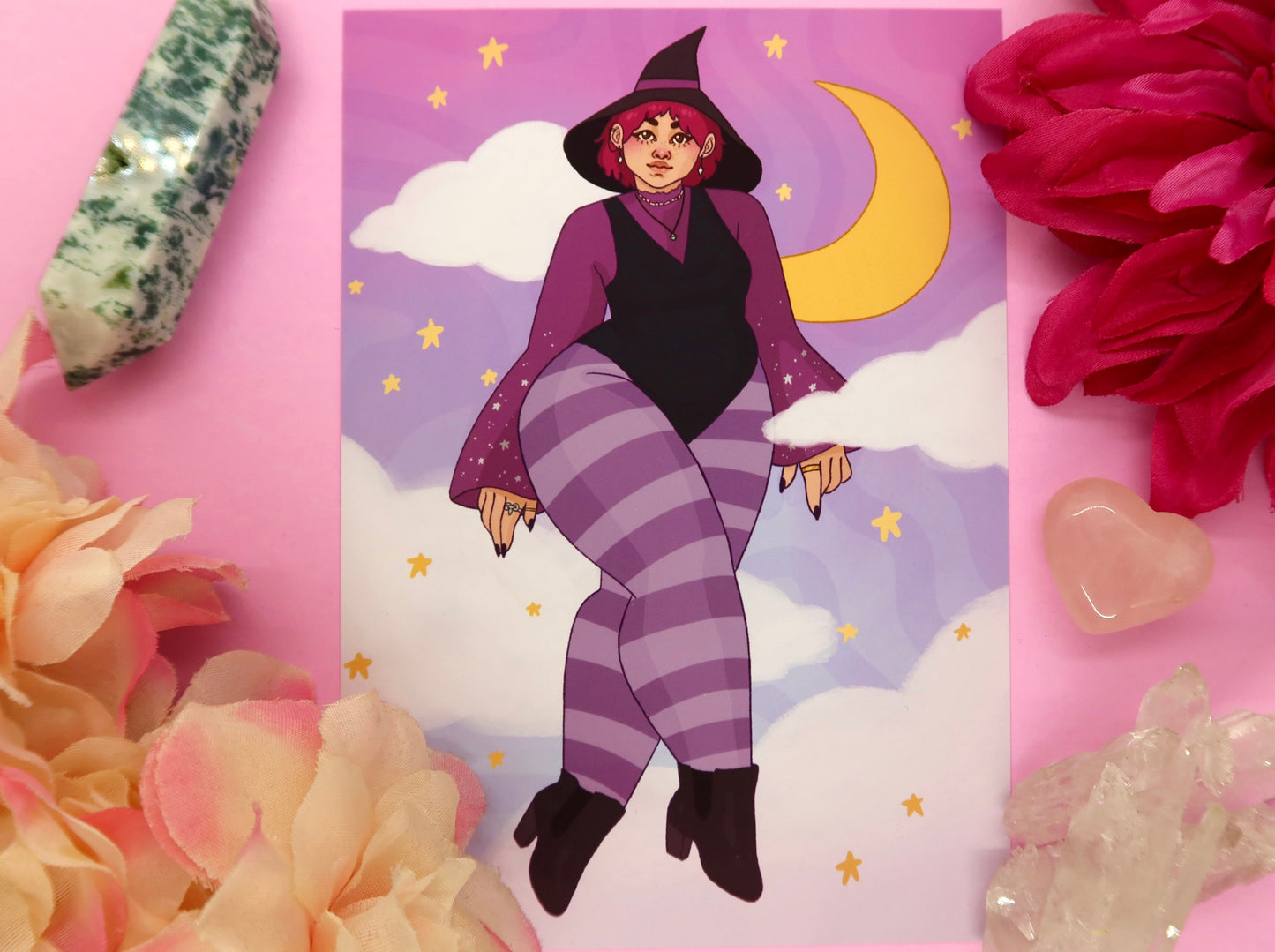 Purple Witch Print