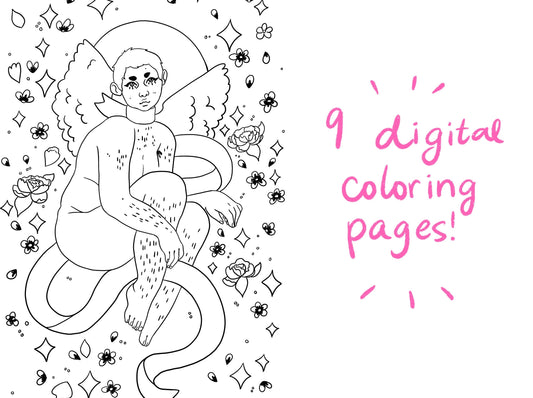 Adult Digital Coloring Book