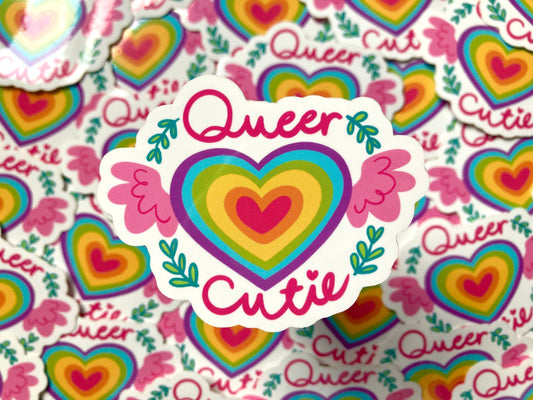 Queer Cutie Vinyl Sticker