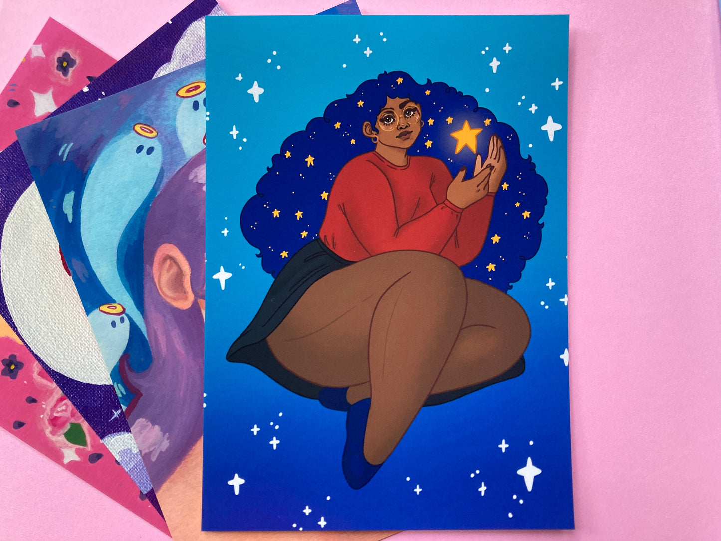 Starry Witch Print