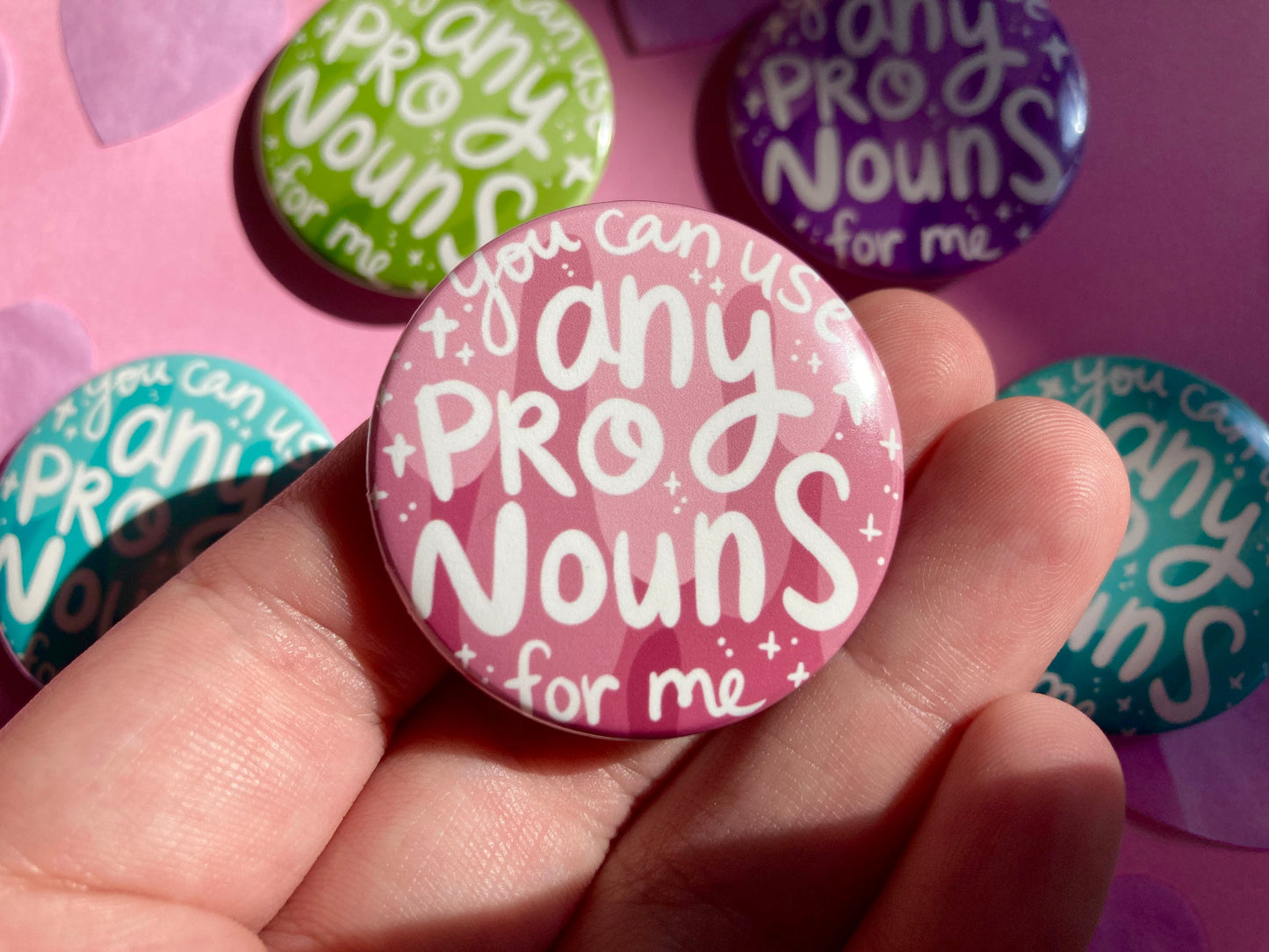 Any Pronouns Pin