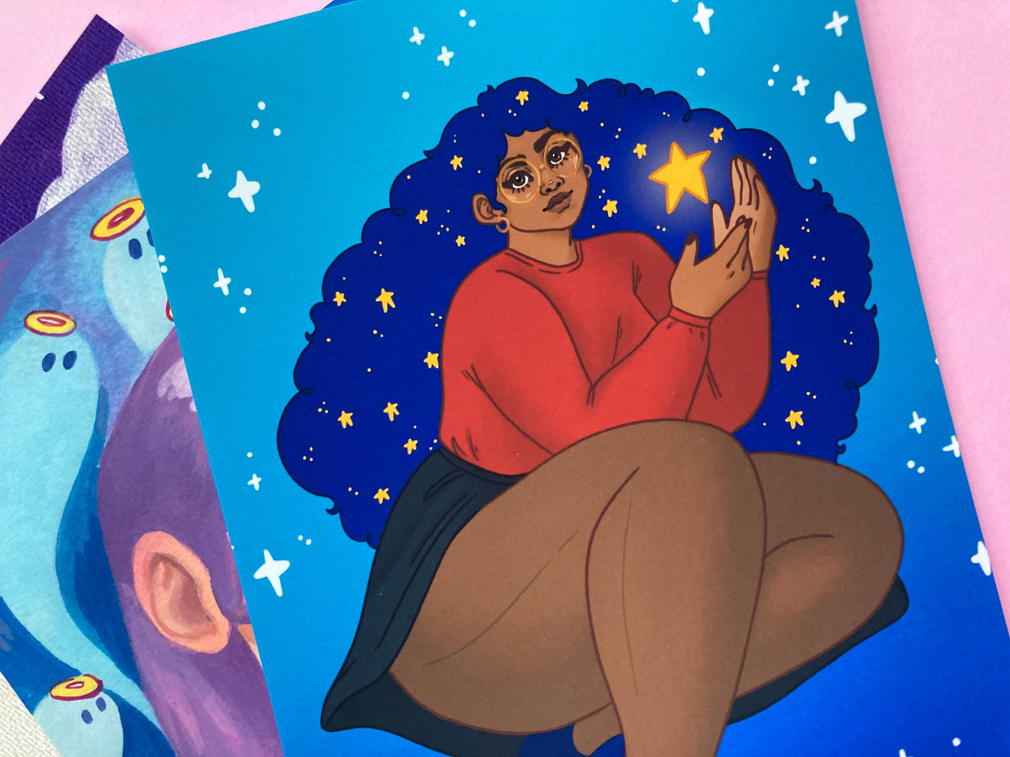 Starry Witch Print