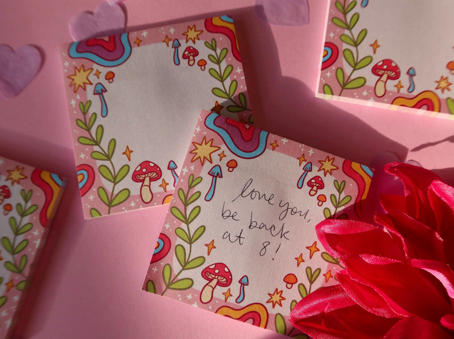 Magic Garden Sticky Note Pad