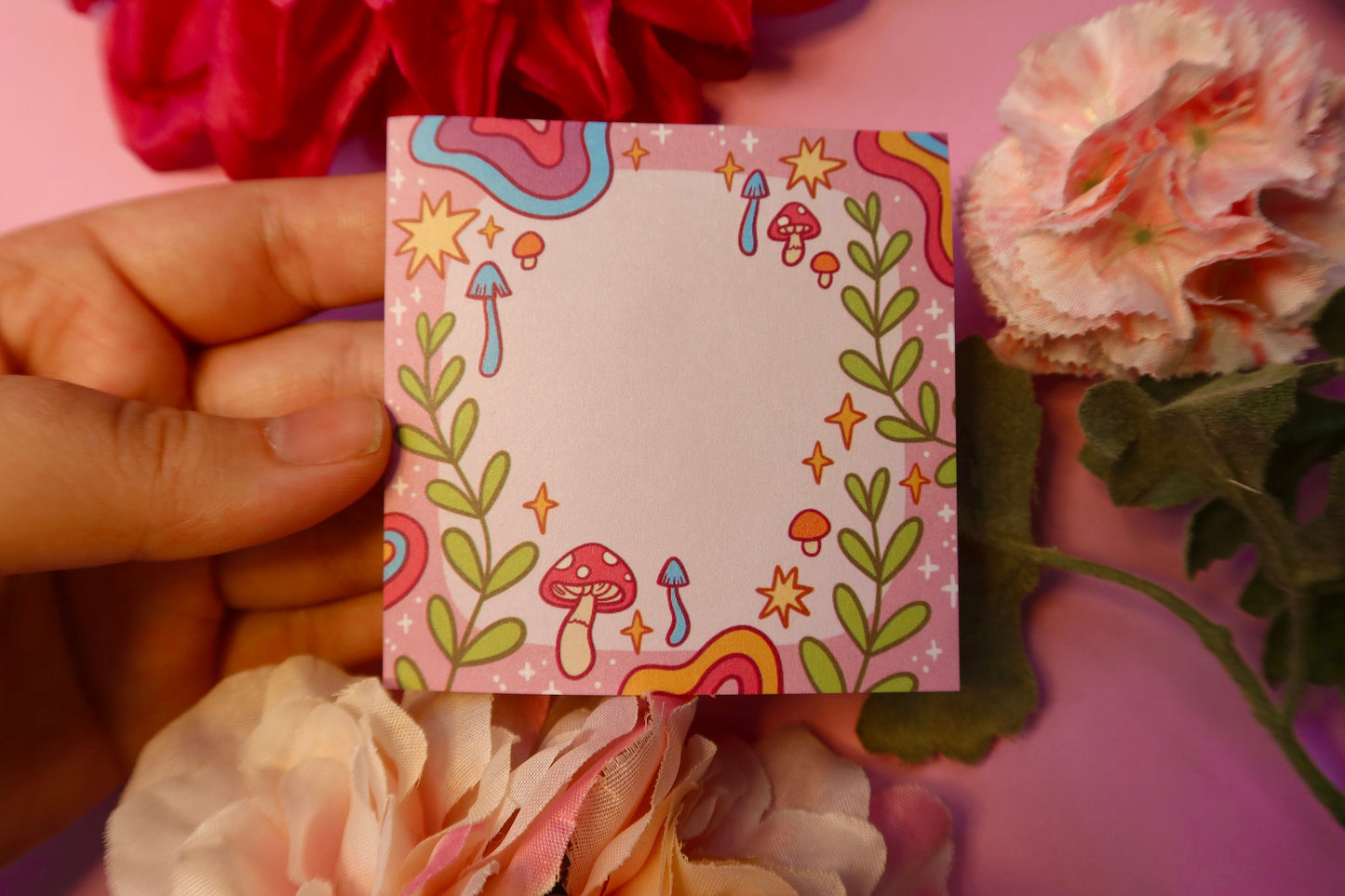 Magic Garden Sticky Note Pad