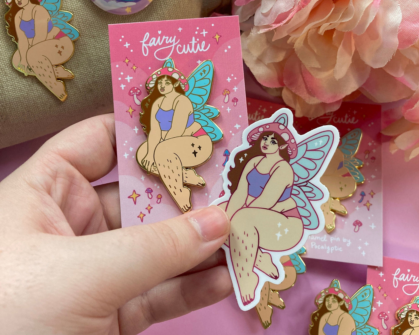 Fairy Cutie Enamel Pin