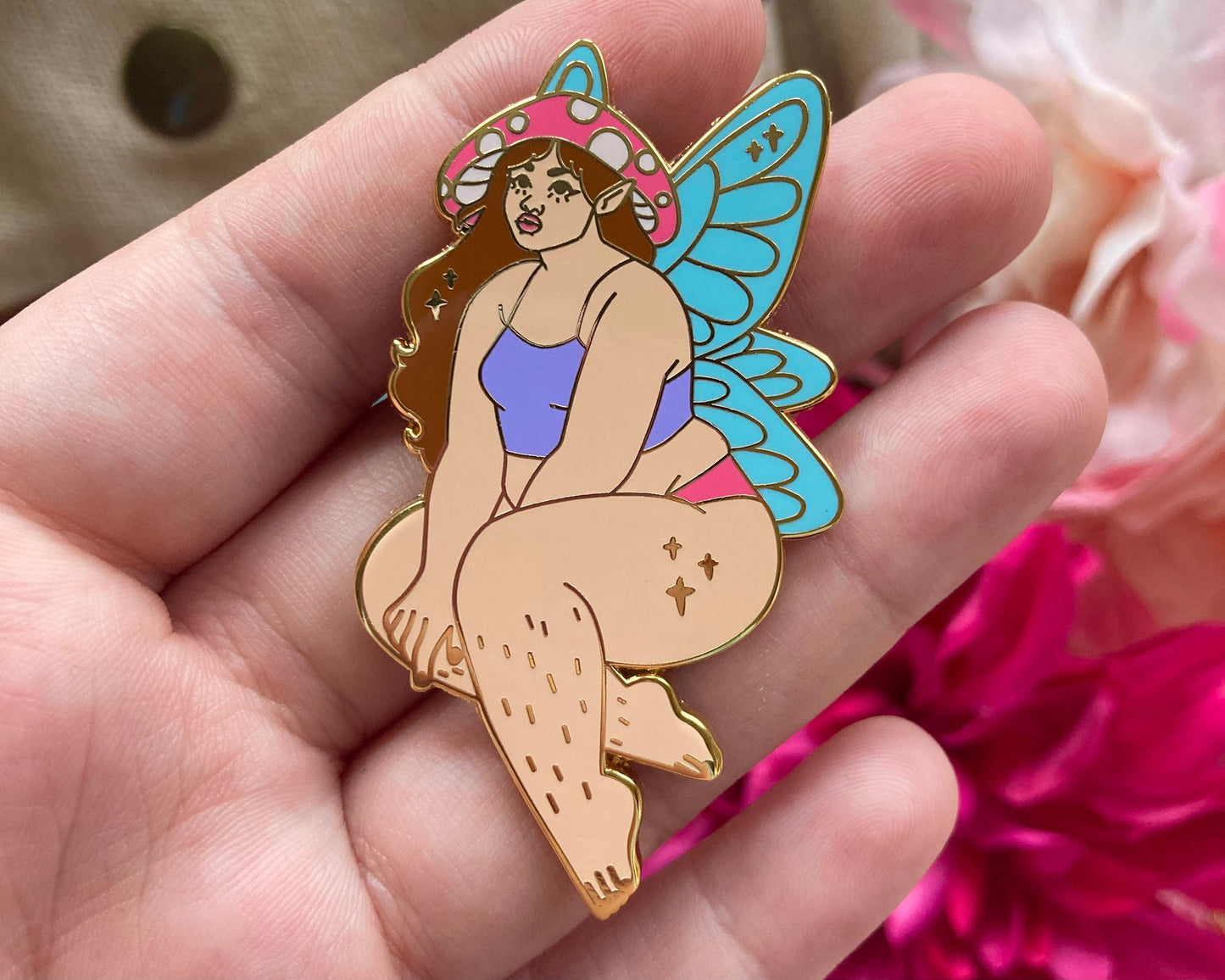 B Grade Fairy Cutie Enamel Pins