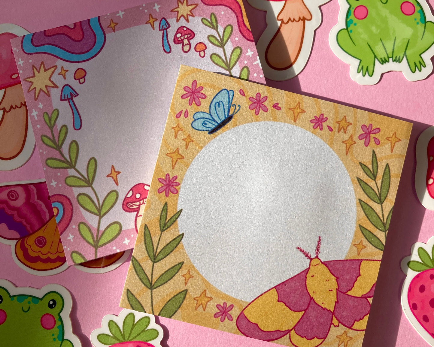 Magic Garden Sticky Note Pad